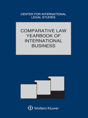 cover image of Comparative Law Yearbook of International Business 40